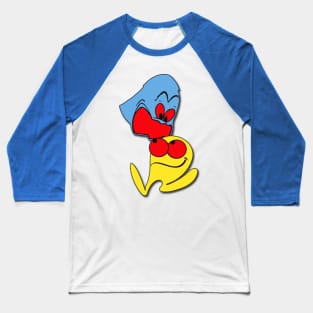 Pac Man Art Baseball T-Shirt